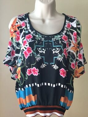 Clover Canyon Cold Shoulder Blouse Size XS